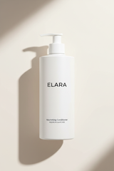 ELARA Repair Conditioner matte white bottle front shot