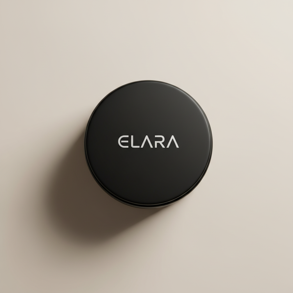 ELARA Hydration Ceramide Cream top lid overhead shot
