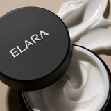 ELARA Hydration Ceramide Cream close-up texture detail shot